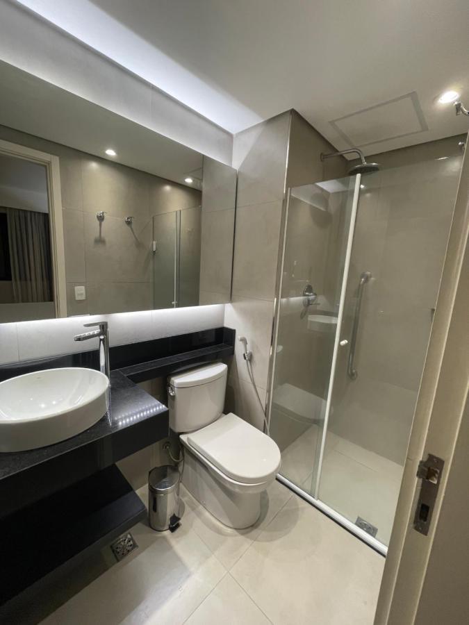 Flat Particular Incrivel Dentro Do Hotel M Ibirapuera Em Moema サンパウロ エクステリア 写真
